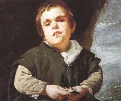 Diego Velazquez The Dwarf Francisco Lezcano (el Nino de Vallecas) (detail) (df01)